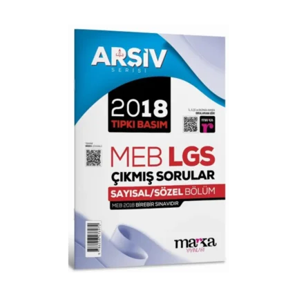 2018 LGS 8. Sınıf ARŞİV Serisi Tıpkı Basım Çıkmış Sorular Tamamı Video Çözümlü