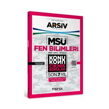 MSÜ FEN BİLİMLERİ Konu Konu ÇIKMIŞ SORULAR Son 7 Yıl