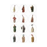 Osmanlılar Sticker  (12’li)