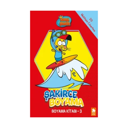 Şakirce Boyama Kitabı - 3 - Kral Şakir