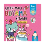 Çıkartmalı Boyama Kitabım-Doğum Günü