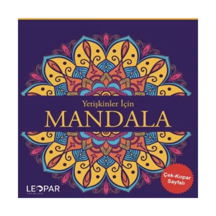 Yetişkinler İçin Mandala - Mor