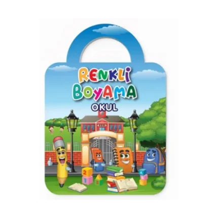 Okul - Renkli Boyama