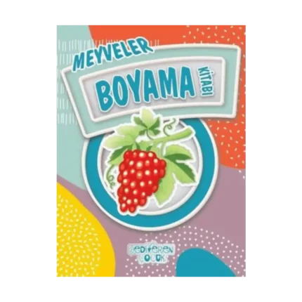 Meyveler Boyama Kitabı