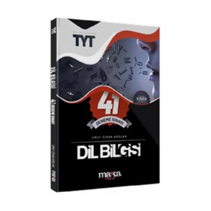 2025 TYT Dil Bilgisi Tamamı Video Çözümlü 41 Deneme (Ciltli)