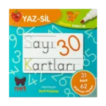 Yaz-Sil Sayı Kartları