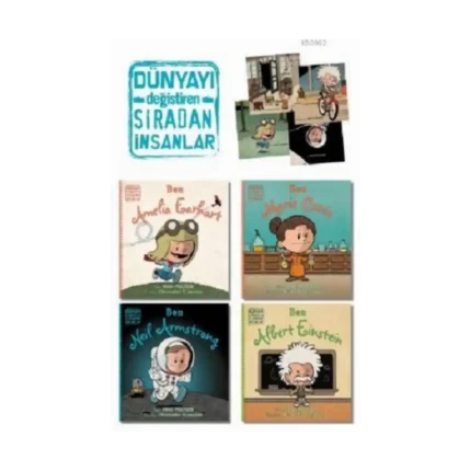 Dünyayı Değiştiren Sıradan İnsanlar Seti (4 Kitap Takım)