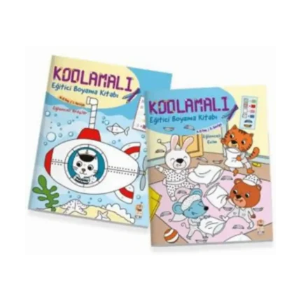Kodlamalı Eğitici Boyama Kitabı 4-5 Yaş (2 Kitap Takım)
