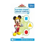 Disney Eğitsel Mickey ve Çılgın Yarışçılar Alıştırma Kitabım Renkler ve Şekiller