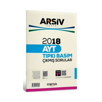 2018 AYT ARŞİV SERİSİ Tıpkı Basım Çıkmış Sorular Tamamı Video Çözümlü