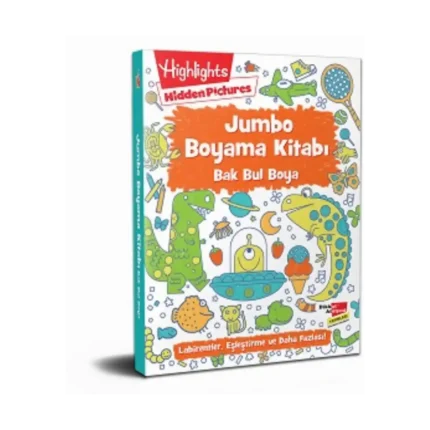 Jumbo Boyama Kitabı Bak Bul Boya