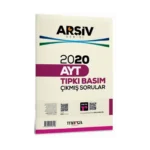 2020 AYT ARŞİV SERİSİ Tıpkı Basım Çıkmış Sorular Tamamı Video Çözümlü