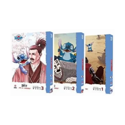 Disney Stiç ve Samuray 1-2-3 Kitap Set