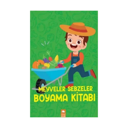 Meyveler Sebzeler Boyama Kitabı