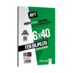 2025 AYT Fen Bilimleri ÖSYM Çıkmış ve Çıkabilecek Sorulardan Oluşturulmuş 6 Deneme Sınavı Tamamı Video Çözümlü