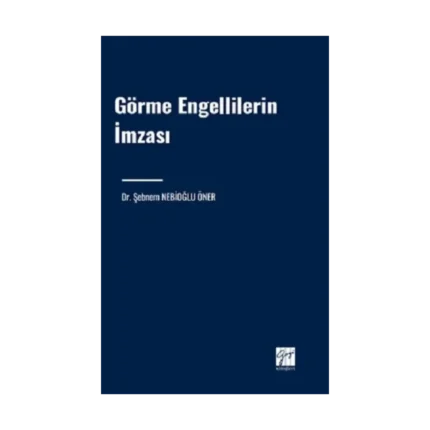 Görme Engellilerin İmzası