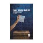 Kamu Tercihi Analizi