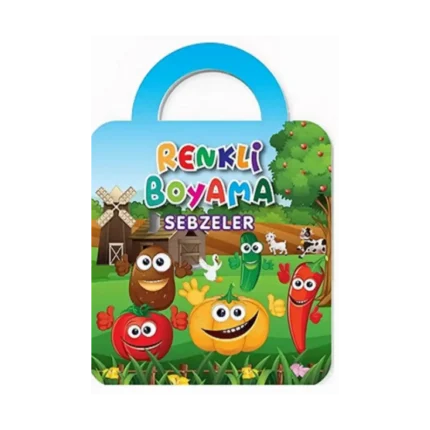 Sebzeler - Renkli Boyama