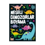 Neşeli Dinozorlar Boyama