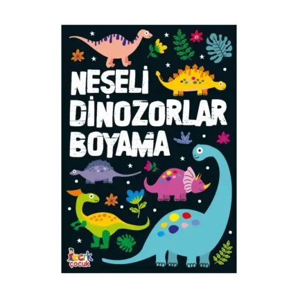 Neşeli Dinozorlar Boyama