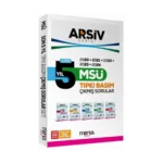 Son 5 Yıl MSÜ ARŞİV Serisi Tıpkı Basım Fasikül Fasikül Çıkmış Sorular Tamamı Video Çözümlü