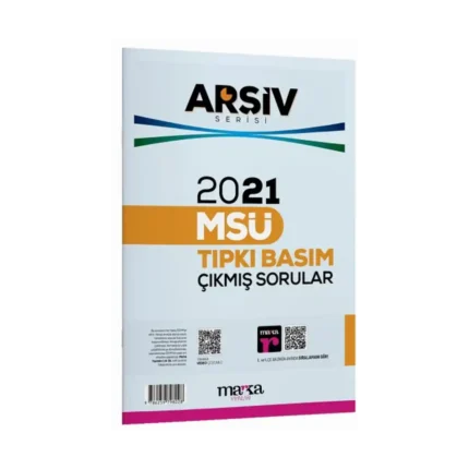 2021 MSÜ ARŞİV SERİSİ Tıpkı Basım Çıkmış Sorular Tamamı Video Çözümlü
