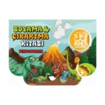 Dinozorlar Boyama ve Çıkartma Kitabı
