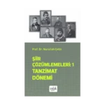 Şiir Çözümlemeleri 1 Tanzimat Dönemi