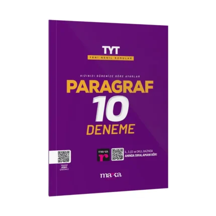 2025 TYT Paragraf 10 Deneme Tamamı Video Çözümlü Marka Yayınları