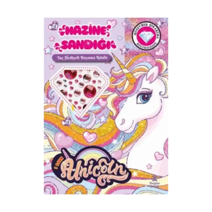 Unicorn - Hazine Sandığı (Taç Hediyeli Boyama Kitabı)