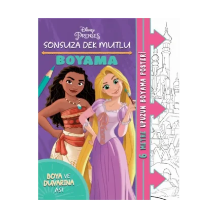 Dısney Prenses - Sonsuza Dek Mutlu Boyama