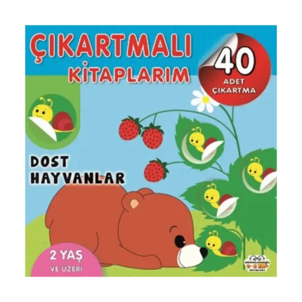 Çıkartmalı Kitaplarım - Dost Hayvanlar