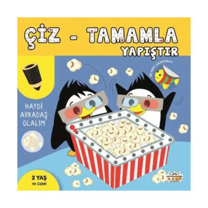 Haydi Arkadaş Olalım - Çiz-Tamamla-Yapıştır