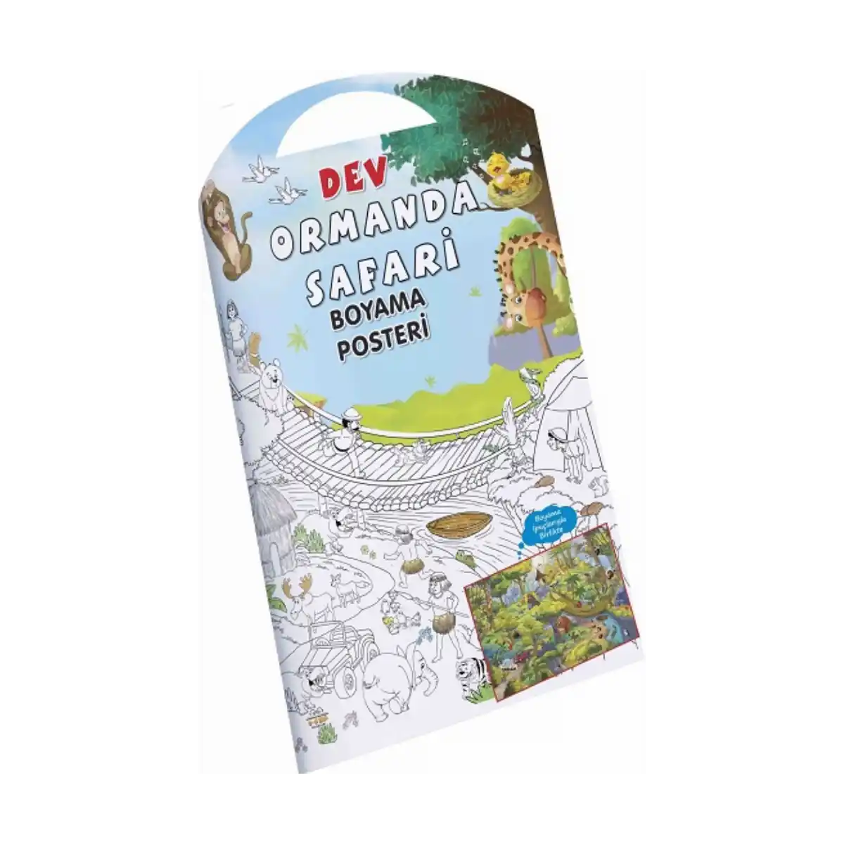 87112-ormanda-safari-dev-boyama-posteri-1-1.webp Ormanda Safari Dev Boyama Posteri - Görsel 1