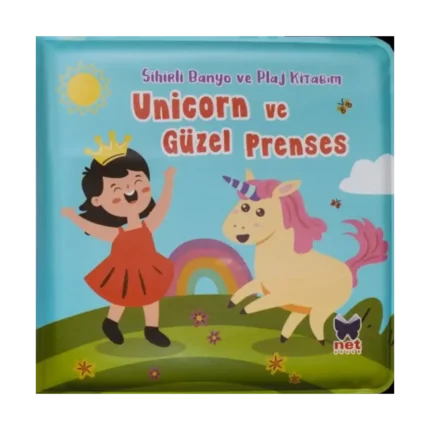 Unicorn ve Güzel Prenses - Sihirli Banyo ve Plaj Kitabım