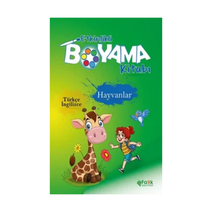 Etkinlikli Boyama Kitabı Hayvanlar