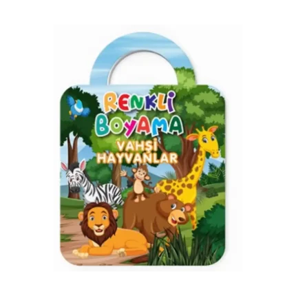 Vahşi Hayvanlar - Renkli Boyama