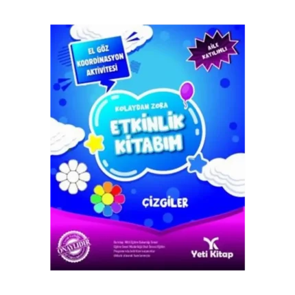 Kolaydan Zora Etkinlik Kitabım - Çizgiler