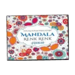Mandala Renk Renk Çiçekler