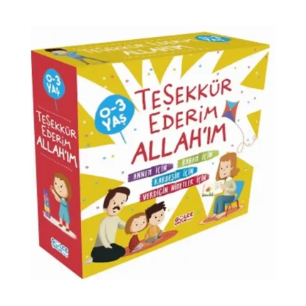 Teşekkür Ederim Allah'ım (4 Kitap Takım)