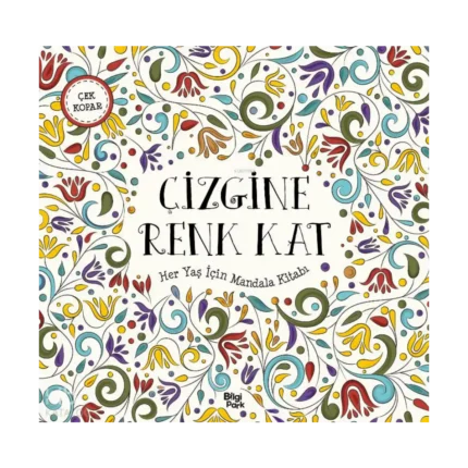 Çizgine Renk Kat - Her Yaş İçin Mandala