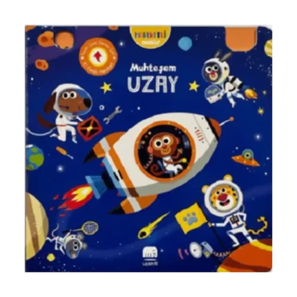 Hareketli Minikler: Muhteşem Uzay (Ciltli)