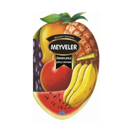 Örneklerle Şekilli Boyama - Meyveler