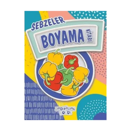 Sebzeler Boyama Kitabı