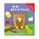 Mini Aktiviteler - İlk Renkler ve Şekiller (Mor Kitap)