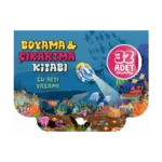 Su Altı Yaşamı - Boyama ve Çıkartma Kitabı