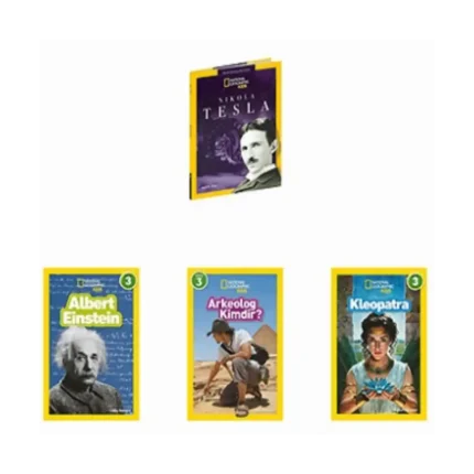 National Geographic Kids Kültür Kitapları Seti 4 Kitap