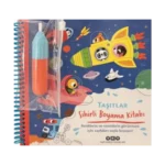 Sihirli Boyama Kitabı – Taşıtlar (Ciltli)