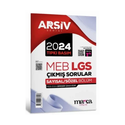 2024 LGS 8. Sınıf ARŞİV Serisi Tıpkı Basım Çıkmış Sorular Tamamı Video Çözümlü