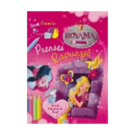 Sihirli Prensesler Boyama - Prenses Rapunzel